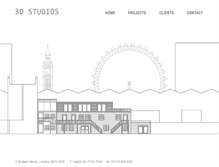 Tablet Screenshot of 3d-studios.co.uk